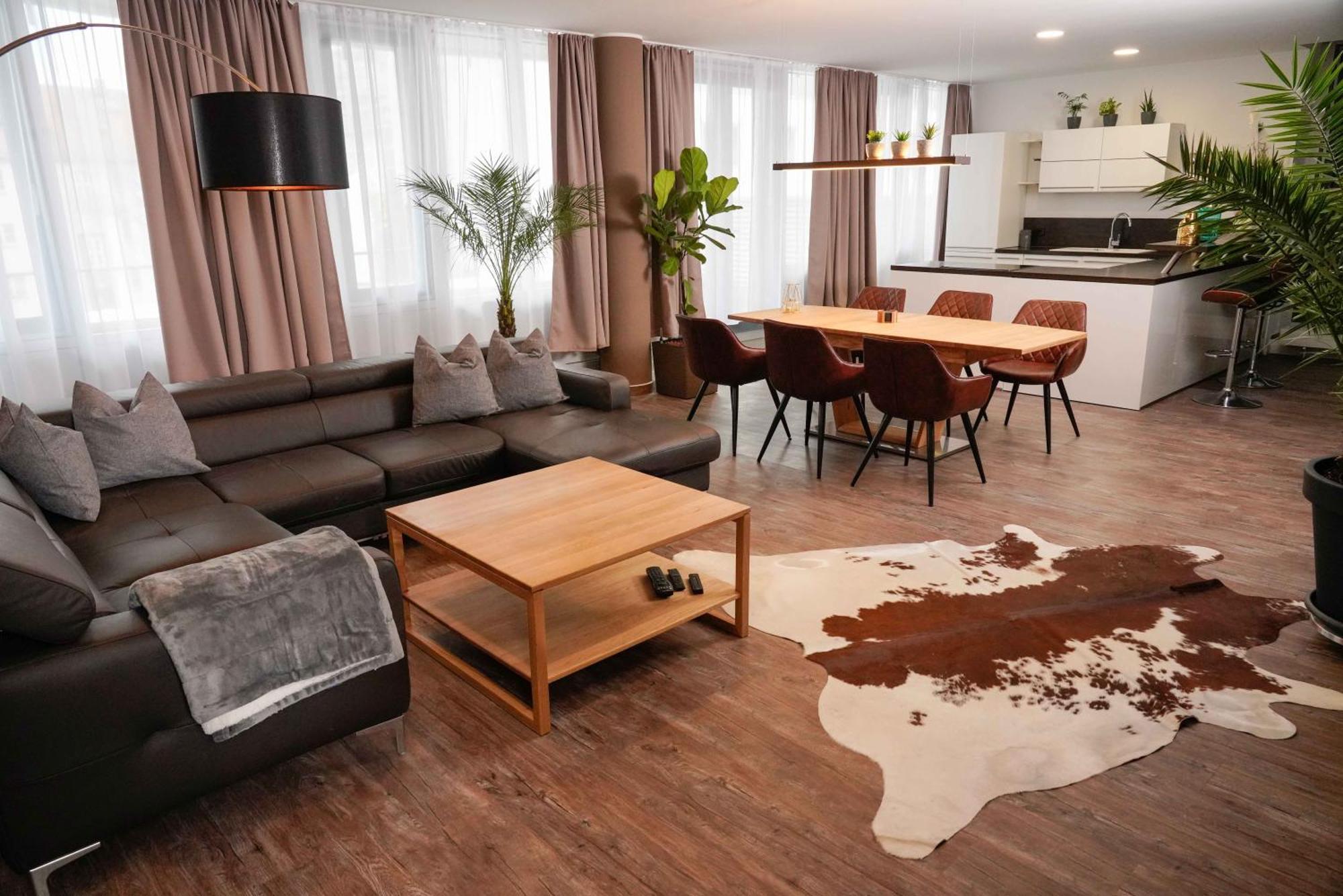 Apartment Leipzig Waldstrassenviertel Loft Terrasse, Redbull Arena Kültér fotó